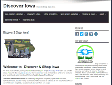 Tablet Screenshot of discoveriowa.org